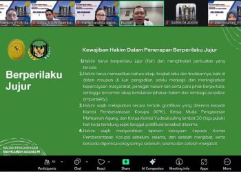 40 Hakim PTUN Ikuti Pelatihan Teknis Yudisial Sengketa Tindakan Pemerintahan