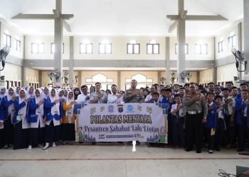 Polantas Menyapa: Subdit Kamsel Ditlantas Polda Kaltim Gelar “Pesantren Sahabat Lalu Lintas” di SMP Muhammadiyah 3 Al-Mujahidin Balikpapan