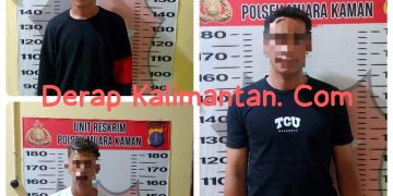 Polsek Muara Kaman Ungkap Komplotan Pencuri Lintas Kabupaten, Tiga Pelaku Ditangkap di Balikpapan