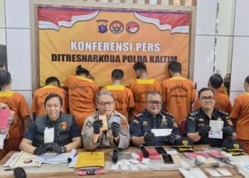 Polda Kaltim Ungkap 6 Kasus Narkoba serta Sita 2,6 Kg Sabu, Selamatkan 13 Ribu Jiwa dari Penyalahgunaan Narkotika