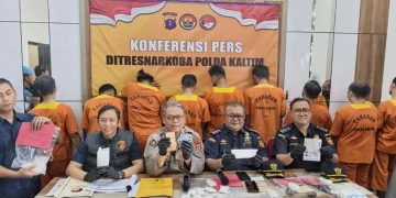 Polda Kaltim Ungkap 6 Kasus Narkoba serta Sita 2,6 Kg Sabu, Selamatkan 13 Ribu Jiwa dari Penyalahgunaan Narkotika