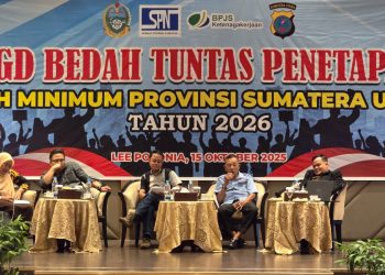 FGD Bedah Tuntas Penetapan Upah Minimum Sumut 2026, Pemerintah Harus Mengintervensi Kebutuhan Pokok
