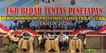 FGD Bedah Tuntas Penetapan Upah Minimum Sumut 2026, Pemerintah Harus Mengintervensi Kebutuhan Pokok