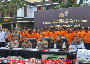 Sepekan, Polrestabes Ungkap 61 Kasus, 87 Tersangka 