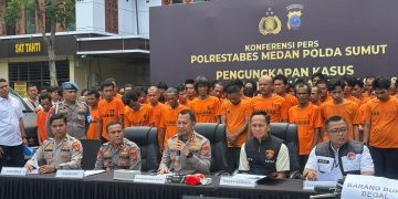 Sepekan, Polrestabes Ungkap 61 Kasus, 87 Tersangka 