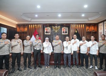 Kapolda Kaltim Terima Kunjungan Tim Audit BPK RI Terkait Pemeriksaan Kinerja Kamseltibcar Lantas