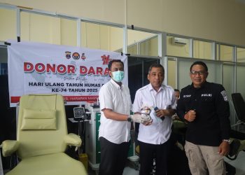 Polres PPU Gelar Donor Darah Serentak HUT Humas ke-74, Wujudkan Polisi Humanis untuk Masyarakat