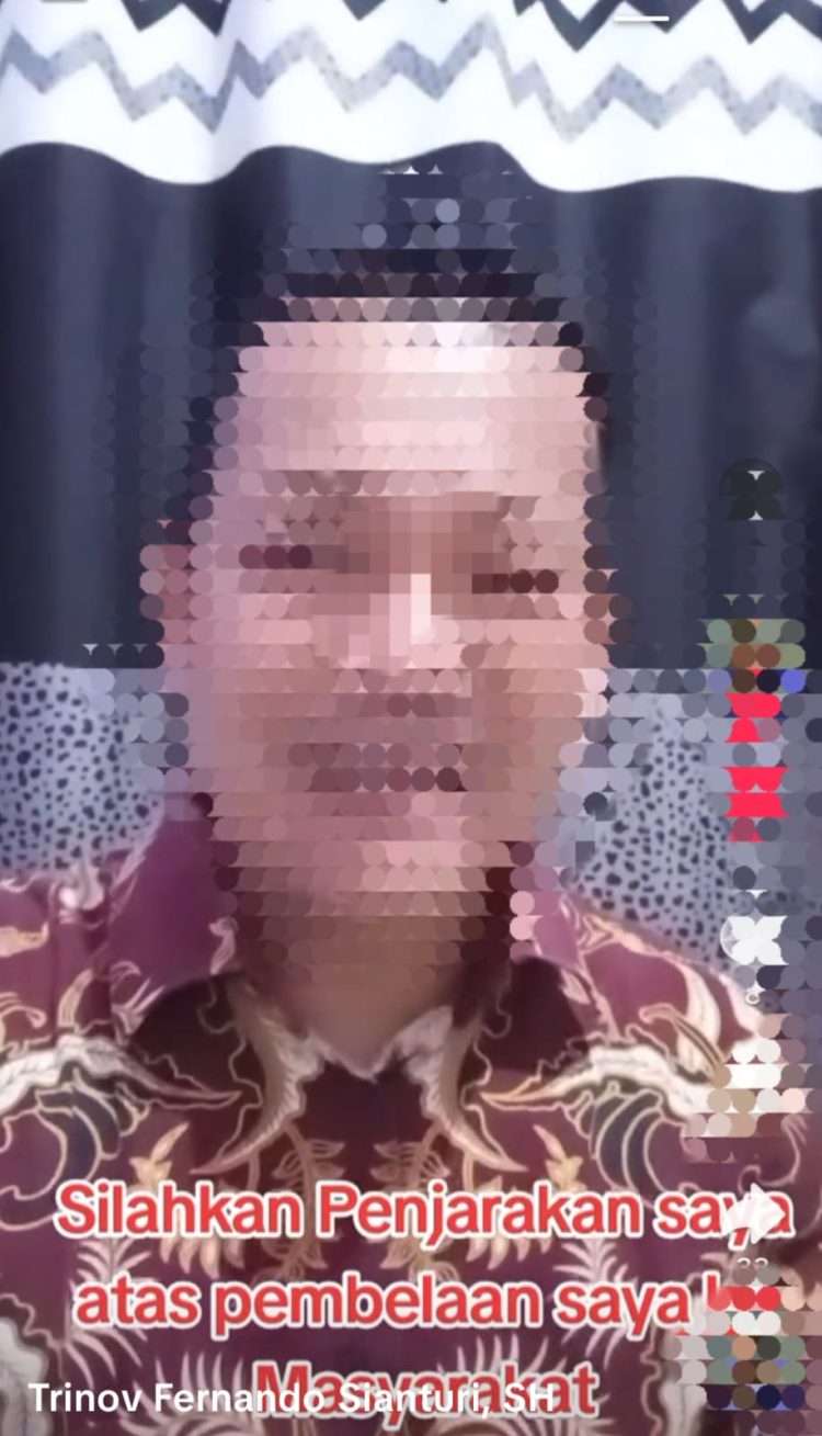 Pengacara Kontroversial Trinov Fernando Sianturi Kembali Tuai Kecaman, Pernyataan Dinilai Melampaui Batas!