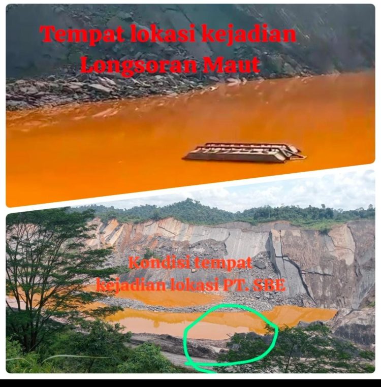 “Evakuasi Lambat, Korban Longsor Tambang PT SBE Diduga sempat Dibiarkan: Inspektorat Tambang Diminta Bertindak Tegas”