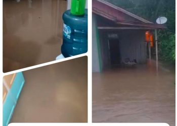 Hujan Deras dan Proyek Drainase Picu Banjir di Rinding, Warga Berau Keluhkan Gorong-Gorong Tinggi