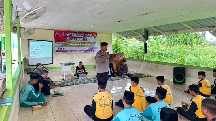 Wujudkan Generasi Damai, Ditbinmas Polda Kaltim Gelar Penyuluhan tentang Bahaya Radikalisme dan Intoleransi