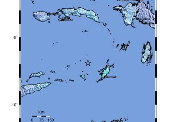 GEMPA BUMI TEKTONIK M6,8 DI LAUT BANDA, MALUKU TIDAK BERPOTENSI TSUNAMI