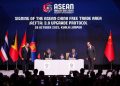 Penandatanganan ASEAN-China Free Trade Area (ACFTA)