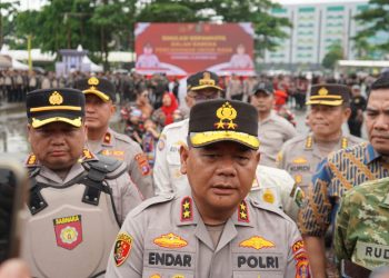 Gelar Simulasi Sispamkota 2025, Kapolda Kaltim Tegaskan Komitmen Polri Wujudkan Kamtibmas Kondusif