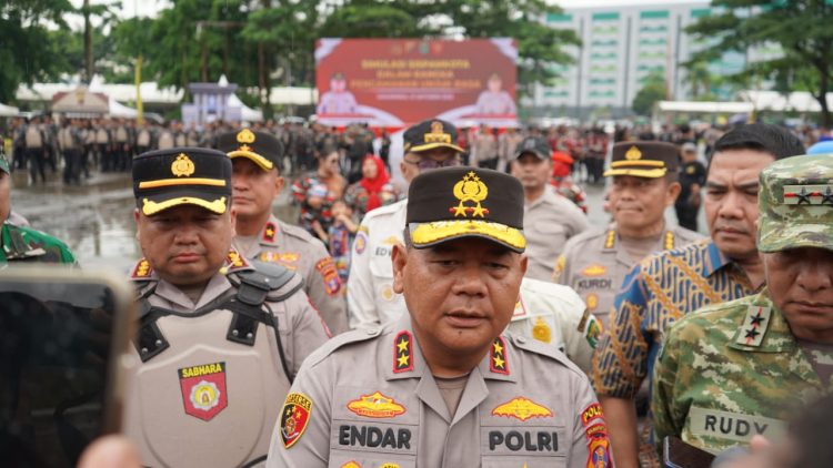 Gelar Simulasi Sispamkota 2025, Kapolda Kaltim Tegaskan Komitmen Polri Wujudkan Kamtibmas Kondusif