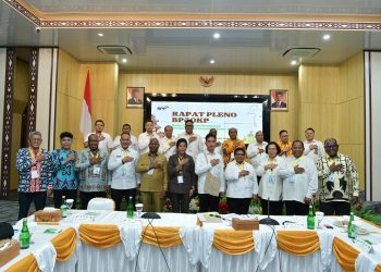 Wamendagri Ribka Haluk Buka Rapat Pleno BP3OKP Bersama Wakil Presiden RI di Manokwari