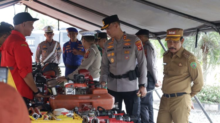Sinergi TNI–Polri hingga Relawan, Polres PPU Gelar Apel Besar Tanggap Darurat Bencana Meteorologi