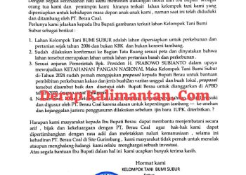 Disposisi Mandek di Meja Birokrat: Kelompok Tani Berau Lawan Lambannya Pemkab