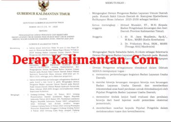 Ketika Dewas RSUD Kaltim Didatangkan dari Luar Pulau: “Bayang-Bayang Keluarga Mas’ud di Balik Kursi Dewas RSUD”