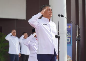 PT Pelindo 2 Selenggarakan Upacara Peringatan Hari Pahlawan ke-80 di Lapangan Pelindo 2
