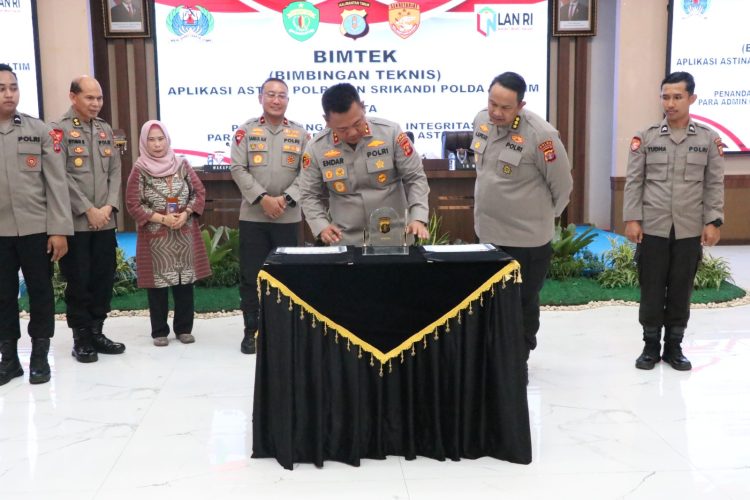 Polda Kaltim Gelar Bimtek Aplikasi Astina Polri dan Srikandi Tahun 2025, Dorong Percepatan Transformasi Digital Kesekretariatan