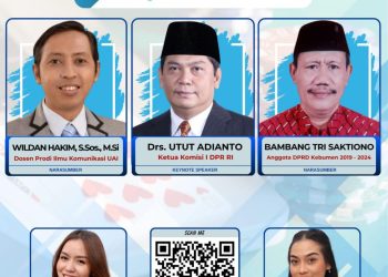 Utut Adianto Dalam Diskusi Publik : Judi Itu Bukan Rezeki, Judi Itu Bencana, Ia Tidak Pandang Bulu Merusak Siapa Saja