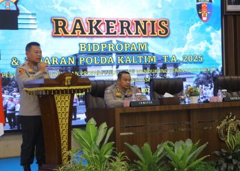 Kapolda Kaltim Buka Rakernis Bid Propam, Tekankan Penguatan Fungsi Pengawasan untuk Wujudkan Polri Presisi