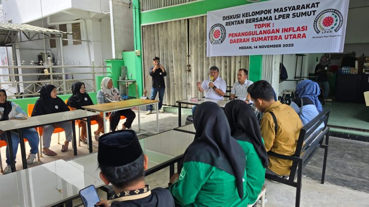 LPER Sumut Gelar Diskusi Penanggulangan Inflasi Daerah