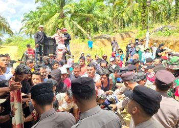 Masyarakat 6 Desa Tuntut Hak Ke PT Barapala