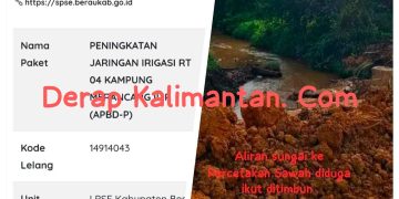 Program Cetak Sawah Berau Terancam Gagal: Irigasi Rp11,6 Miliar Terserap, Konflik Lahan Warga dan Dugaan Penimbunan Sungai