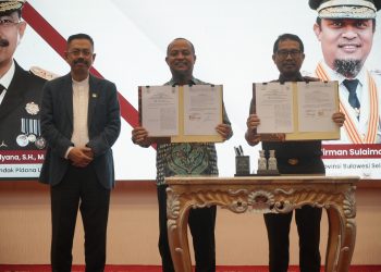 Dihadiri Prof Asep N Mulyana SH Mhum Jampidum RI KAJATI SULSEL & Pemprov Sulsel Meneken MOU Penerapan Pidana Kerja Sosial Berdasarkan KUHP Baru