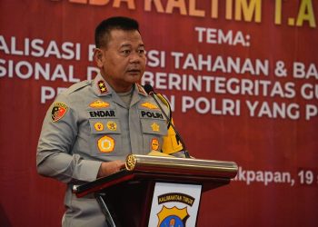 Polda Kaltim Gelar Rakernis Fungsi Tahti 2025 untuk Perkuat Profesionalisme Pengelolaan Tahanan