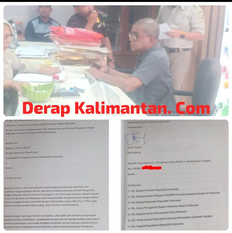 Ilham Salam Korban Mafia Tanah: Jika Mafia Tanah Akan Ada Sampai Kiamat, Lalu Untuk Apa Ada Negara? 