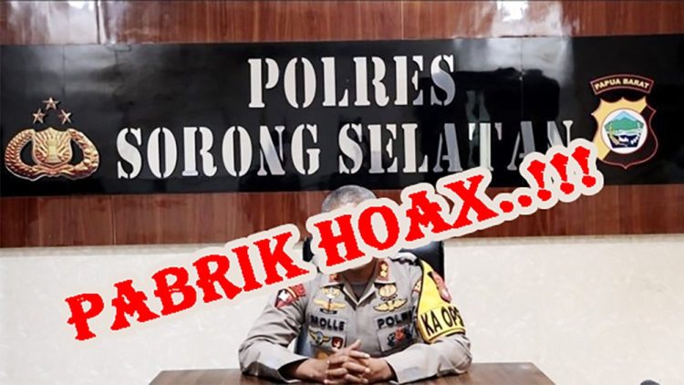 Kontroversi Putusan Prapid Kasus Tongkang di PN Sorong, Polres Sorong Selatan Diduga Produksi Hoaks