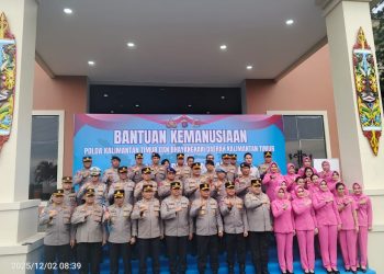 Kepedulian Polri, Polda Kaltim Kirim Bantuan Kemanusiaan Untuk Korban Bencana Alam di Aceh, Sumut dan Sumbar
