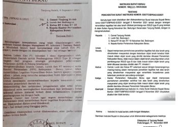 Instruksi Bupati Berau Dicabut, Sorotan Tertuju pada Tanda Tangan Wakil Bupati di Dokumen 2021