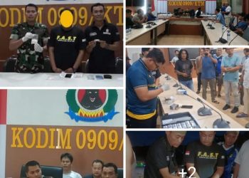 Tim Gabungan Kodim 0909/Kutim dan BNNK Berhasil Gagalkan Peredaran Narkoba di Kutai Timur