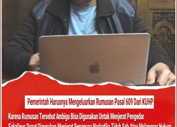 Tanggapan Atas Penjara Penuh ! Pemerintah Dorong Penghapusan Hukuman Minimum bagi Pengguna Narkoba