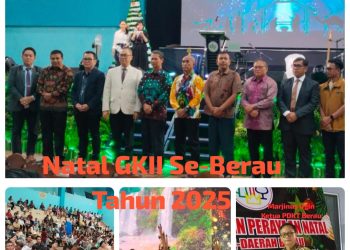 Natal GKII Se-Berau 2025: Rayakan Sukacita dan Pembaruan Hidup Bertema ‘Kristus Datang Memperbaharui Dunia”