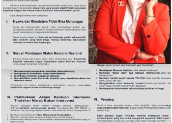Prof Connie Rahakundini, Layangkan Surat Permohonan Terbuka Kepada Presiden Prabowo Subianto Terkait Bencana Sumatra