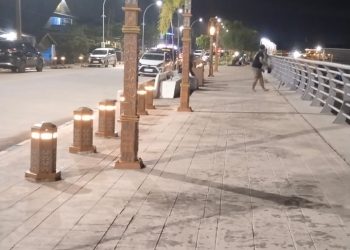 Turap Tanjung Baru Sambaliung Hadirkan Ruang Santai Keluarga, Warga Minta Penertiban Pedagang Asongan