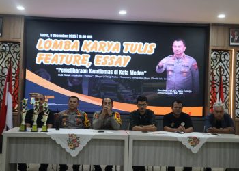 Kapolrestabes Medan Cup 2025: Media Diajak Berperan Aktif Jaga Stabilitas Kamtibmas Lewat Karya Tulis