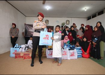 Peringati Hari Jadi Reserse Polri ke-78, Polda Kaltim Gelar Baksos di Dua Panti Asuhan