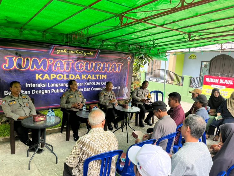 Polda Kaltim Gelar Jumat Curhat di Manggar, Warga Apresiasi Kehadiran Polri di Tengah Masyarakat