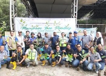 Ditpolairud Polda Kaltim Bersama Astra Group Tanam 1.000 Mangrove, Perkuat Konservasi Pesisir Balikpapan