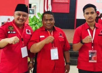 Amin P Napitupulu Dampingi Reno Yanuar Pimpin DPC PDIP Kota Cilegon Periode 2025–2030