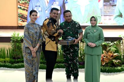 Sambut Pangdam I/BB, Tekankan Soliditas Atasi Bencana