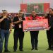 Suporter dan Panitia Turnamen Soekarno Cup Serahkan Donasi untuk Korban Bencana Banjir Sumatera