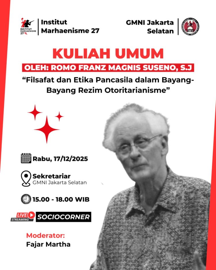 GMNI Jaksel Akan Gelar Kuliah Umum, Bahas Filsafat dan Etika Pancasila