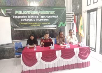 Bimtek Teknologi Tepat Guna Dorong Ketahanan Pangan Pertanian dan Peternakan di Kampung Dumaring